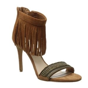 Vince Camuto Fringe Heeled Sandals